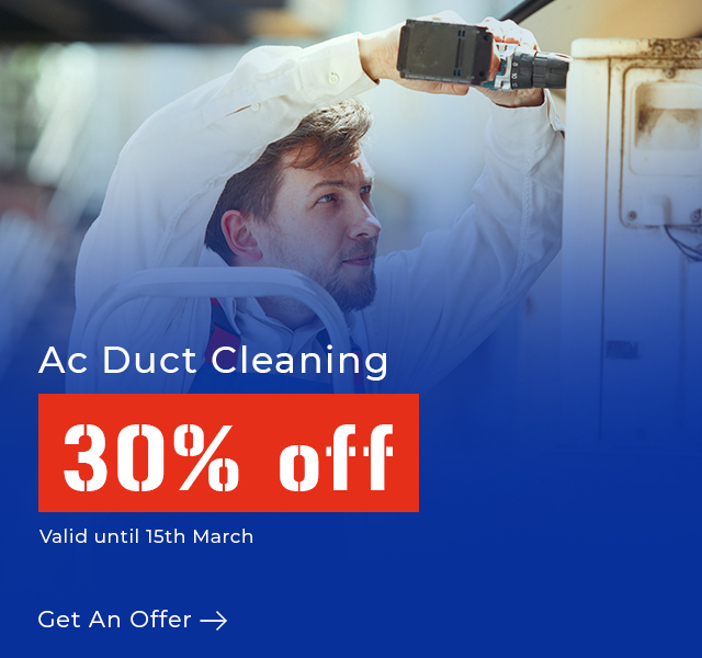 AC duct cleaning offer